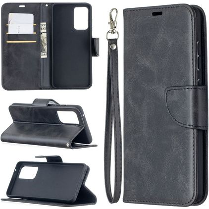 Mobigear Excellent Samsung Galaxy A52 Hoesje Bookcase Portemonnee - Zwart