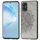 Mobigear Mandala Samsung Galaxy S20 Plus Hoesje Hardcase Backcover - Grijs