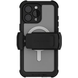 Ghostek Nautical Belt iPhone 16 Pro Max Waterbestendig MagSafe Hoesje Hardcase Backcover Shockproof - Transparant / Zwart