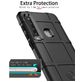 Mobigear Rugged Shield Samsung Galaxy A9 (2018) Hoesje Flexibel TPU Backcover Shockproof - Grijs