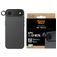 PanzerGlass Hoops iPhone Air Glazen Camera Lens Protector - Case Friendly - Zwart