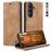 CaseMe 013 Samsung Galaxy S26 Hoesje Bookcase Portemonnee - Bruin
