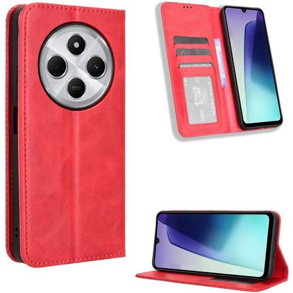 Mobigear Sensation Xiaomi Redmi 17C Hoesje Bookcase Portemonnee - Rood