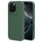 Mobiparts iPhone 16 Pro Siliconen Hoesje Backcover - Forest Green