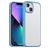 Mobigear Crystal iPhone 14 Plus Hoesje Hardcase Backcover Shockproof - Transparant / Blauw