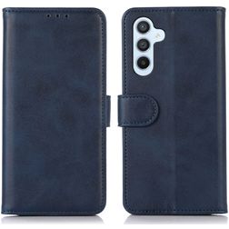 Mobigear Wallet Samsung Galaxy A54 Hoesje Bookcase Portemonnee - Blauw