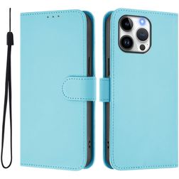 Mobigear Urban Wallet iPhone 16 Pro Max Hoesje Bookcase Portemonnee - Blauw