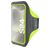 Mobiparts Comfort Fit Telefoonhouder Hardlopen Samsung Galaxy S24 Sport Hoesje Neopreen Sportarmband - Neon Green