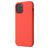 Mobigear Rubber Touch iPhone 12 Mini Siliconen Hoesje Backcover - Coral