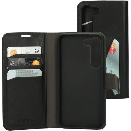 Mobiparts Classic Wallet Samsung Galaxy S23 Hoesje Bookcase Portemonnee - Zwart
