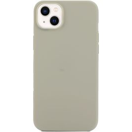Mobigear Colors iPhone 14 Hoesje Flexibel TPU Backcover - Grijs