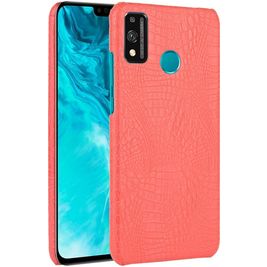 Mobigear Croco HONOR 9X Lite Hoesje Hardcase Backcover - Rood