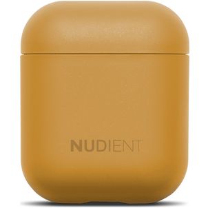 Nudient Thin Apple AirPods 1 Hardcase Hoesje - Saffron Yellow