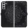 Mobigear Mandala Samsung Galaxy S21 FE Hoesje Bookcase Portemonnee - Zwart