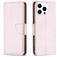 Mobigear Excellent iPhone 16 Pro Hoesje Bookcase Portemonnee - Roségoud