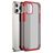 Mobigear Shockproof iPhone 12 Pro Max Hoesje Hardcase Backcover Shockproof - Rood