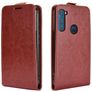 Mobigear Motorola One Fusion Plus Hoesje Flipcase - Bruin