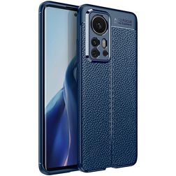 Mobigear Luxury Xiaomi 12 Pro Hoesje Flexibel TPU Backcover - Blauw