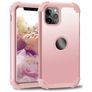 Mobigear Ultra Tough iPhone 11 Pro Hoesje Hardcase Backcover Shockproof - Roségoud
