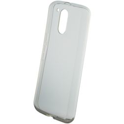 Mobilize Gelly Doorzichtig Motorola Moto G4 Hoesje Flexibel TPU Backcover - Transparant