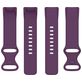Mobigear Sport Dual Siliconen Fitbit Charge 5 Bandje Druksluiting - Paars