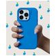 Nudient Base iPhone 14 Plus Siliconen Hoesje Backcover - Vibrant Blue