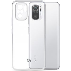 Mobilize Gelly Doorzichtig Xiaomi Redmi Note 10 4G Hoesje Flexibel TPU Backcover - Transparant