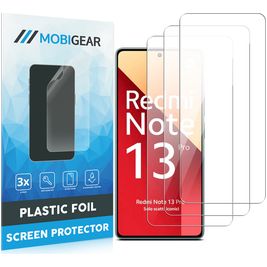 Mobigear Xiaomi Redmi Note 13 Pro 4G Screenprotector Folie (3-Pack)