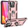 Mobigear Armor Ring Xiaomi Redmi 10C Hoesje Hardcase Backcover Shockproof met Ringhouder - Roségoud