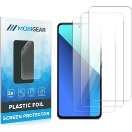 Mobigear Xiaomi Redmi Note 13 5G Screenprotector Folie (3-Pack)