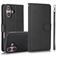 Mobigear Wallet iPhone 16 Plus Hoesje Uitneembare 2in1 Bookcase Portemonnee - Zwart