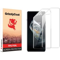 GrizzlyCoat OnePlus 12 Hydrogel TPU Screenprotector - Case Friendly (2-Pack)