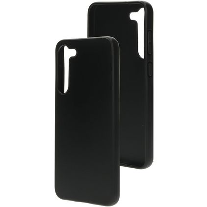 Mobiparts Classic Samsung Galaxy S23 Plus Hoesje Flexibel TPU Backcover - Matt Black