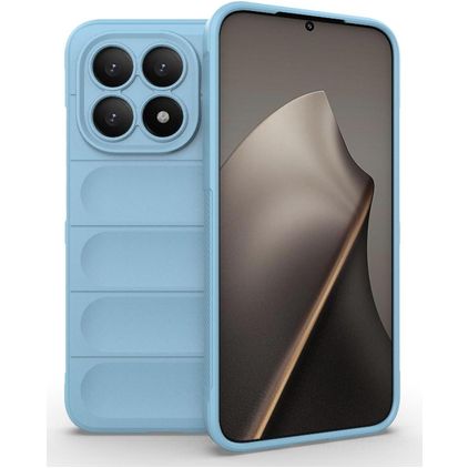 Mobigear Bumpy Xiaomi 15T Hoesje Flexibel TPU Backcover - Blauw