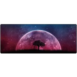 Mobigear Anti-Slip Muismat - 40 x 90 CM - Galaxy Tree
