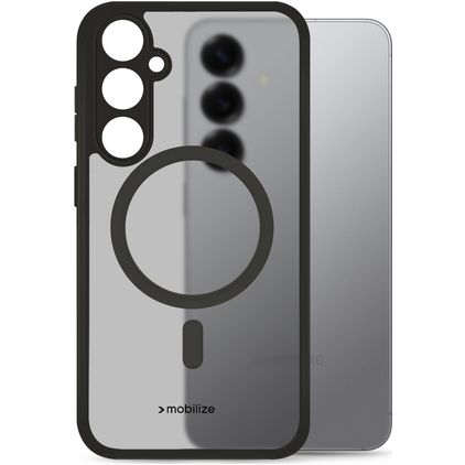 Mobilize Hybrid Samsung Galaxy S26 MagSafe Hoesje Hardcase Backcover Shockproof - Zwart