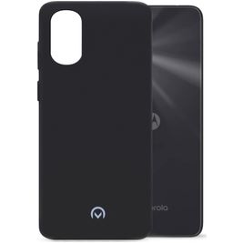 Mobilize Rubber Gelly Motorola Moto G22 Hoesje Flexibel TPU Backcover - Matt Black