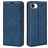 Mobigear Retro Slim iPhone 16e Hoesje Bookcase Portemonnee - Donkerblauw