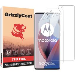 GrizzlyCoat Motorola Edge 30 Ultra Hydrogel TPU Screenprotector - Case Friendly (2-Pack)