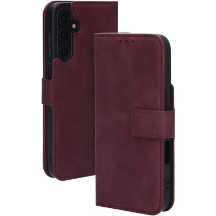 Mobiparts Classic Wallet Samsung Galaxy A25 5G Hoesje Bookcase Portemonnee - Velvet Red