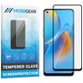 Mobigear Premium OPPO A74 4G Glazen Screenprotector - Case Friendly - Zwart