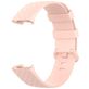 Mobigear Cross Siliconen Fitbit Charge 4 Bandje Gespsluiting - Roze