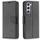 Mobigear Excellent Samsung Galaxy S23 Hoesje Bookcase Portemonnee - Zwart