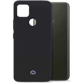 Mobilize Rubber Gelly Realme C25Y Hoesje Flexibel TPU Backcover - Matt Black