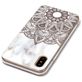 Mobigear Marble iPhone XS Hoesje Flexibel TPU Backcover - Mandala