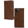 Mobilize Wallet iPhone 15 Hoesje Echt Leer Bookcase Portemonnee - Bruin