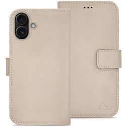 My Style Flex Wallet iPhone 16 Plus Hoesje Bookcase Portemonnee - Warm Taupe
