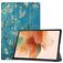 Mobigear Tri-Fold Samsung Galaxy Tab S7 FE Hoes Bookcase - Amandelbloesem
