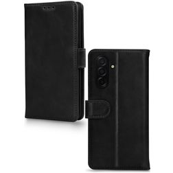 Mobilize Premium Gelly Samsung Galaxy A26 Hoesje Bookcase Portemonnee - Zwart