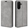 Mobigear Retro Slim Samsung Galaxy A27 Hoesje Bookcase Portemonnee - Grijs